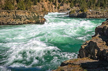 white water rapids