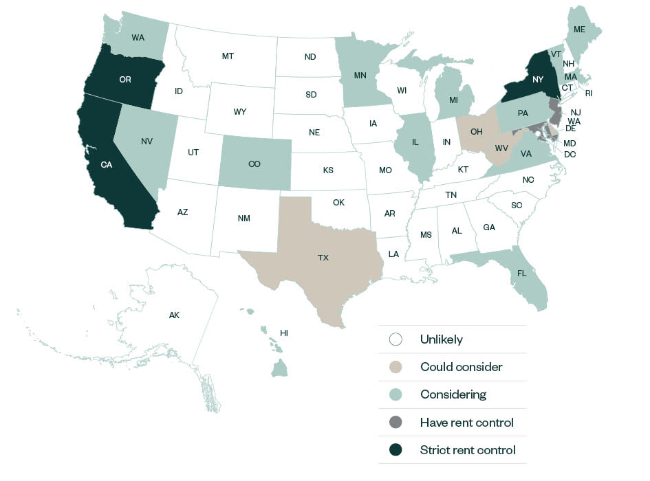 rent control map