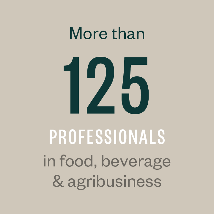 Hundreds of professionals in food, beverage & agribusiness