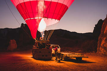 hot air balloon